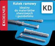 Woblery półkowe KOELNER są wykonane z PVC.