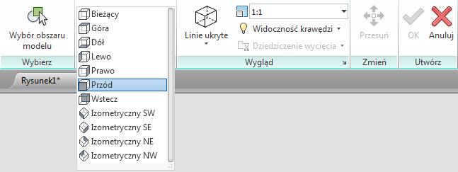 Ćwiczenie nr 4 Zautomatyzowane tworzenie dokumentacji technicznej Od wersji 2013 programu AutoCAD istnieje możliwość wykonywania pełnej dokumentacji technicznej dla obiektów 3D tj.