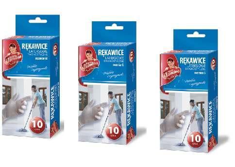 ni rêkawice gumowe - odznaczaj¹ siê wiêksz¹ wytrzyma³oœci¹ na œcieranie i przeciêcia - niezwykle estetyczne, miêkkie w œrodku, g³adkie i przyjemne w dotyku - zapewniaj¹ doskona³e czucie i chwytnoœæ