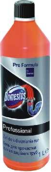 CHEMIA PROFESJONALNA Rodzaj 96K111A Drain Unblocker Gel 1 L 14,73 18,1 Domestos Toilet Limescale Remover