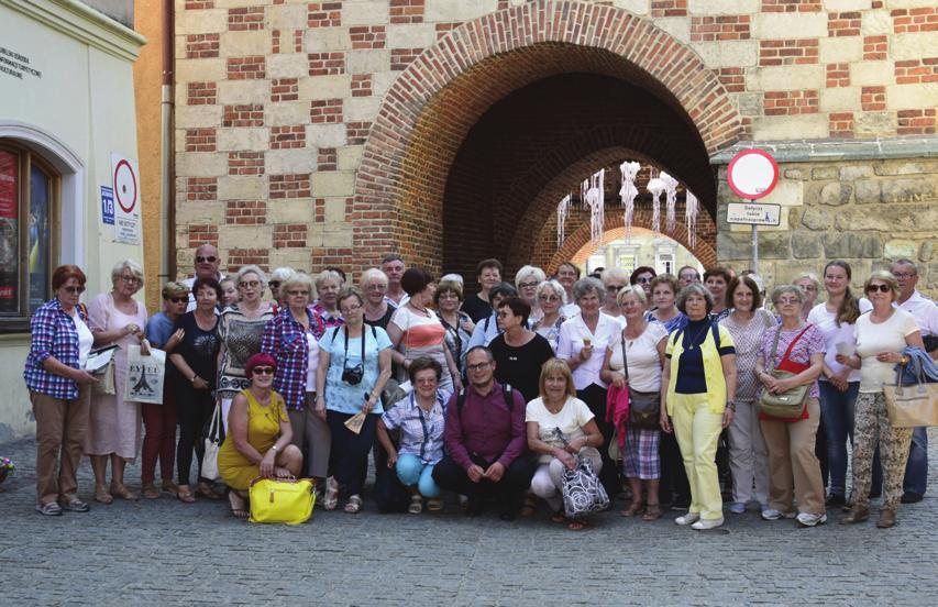 Piotrków-Lublin, czarcia łapa W okresie wakacyjnym seniorzy z Uniwersytetów Trzeciego Wieku w Bełchatowie, Opocznie, Piotrkowie Trybunalskim, Radomsku i Tomaszowie Mazowieckim uczestniczyli w