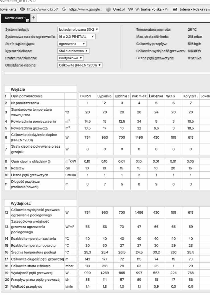 TECEfloor Komputerowe wspomaganie projektowania ogrzewania podłogowego Komputerowe wspomaganie projektowania ogrzewania podłogowego System skróconego doboru TECE smartfloor Do dyspozycji fi rm