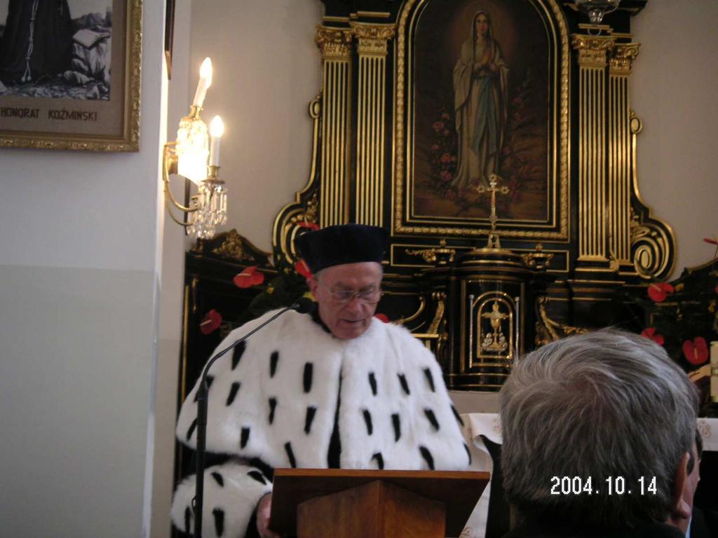 planowanego przez Ośrodek Sondaży Społecznych OPINIA ; 2010 r. Ksiądz Profesor W.