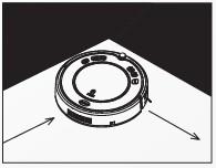 Czyszczenie spiralne Urządzenie czyści wykonując spiralne ruchy obrotowe o promieniu około 90 centymetrów.