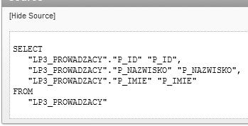 regionu składają się atrybuty: