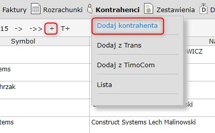 69 HERMES GT INSTRUKCJA DO PROGRAMU Przewoźnik Wydruk wyświetla listę kontrahentów, oznaczonych jako przewoźnik Umożliwia pobranie wyświetlonej listy do dokumentu excel.