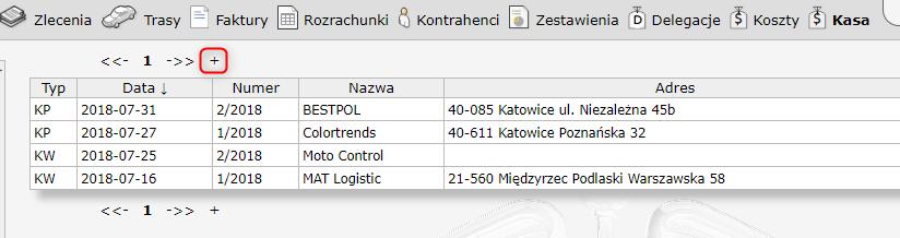 88 HERMES GT INSTRUKCJA DO PROGRAMU MENU BOCZNE 1. Filtrowanie według podanej wartości: a. Najpierw wybierz rodzaj wyszukiwanych danych (np. Numer, Kontrahent) b.