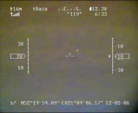 Informacje nawigacyjne OSD jest nowoczesnym urządzeniem nawigacyjnym, wspierającym pilota w czasie lotu FPV.