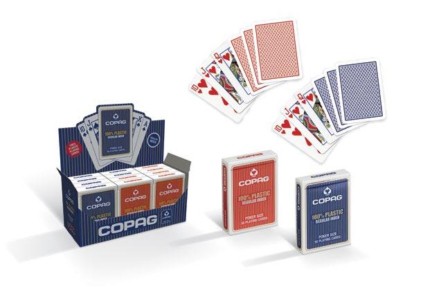karty do gry Karty Copag Plastic Cards Karty do gry w Pokera wykonane z plastiku o najwyższej jakości Casino. Niepowtarzalna talia dla początkujących jak i profesjonalnych graczy.