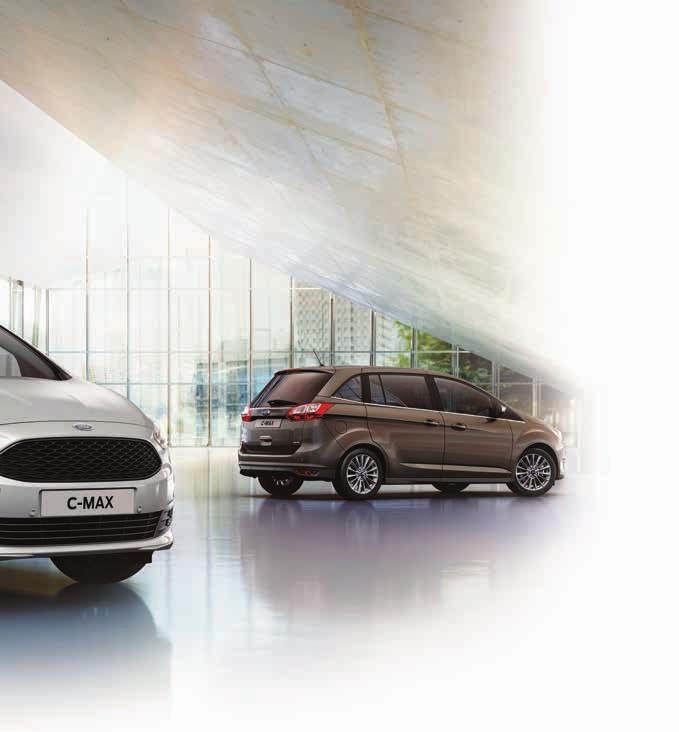 Ford GRAND C-MAX Grand C-MAX z układem siedzeń 5+2 Zapewniający nawet siedem miejsc (opcja), Ford Grand C-MAX jest wszechstronny i przestronny.