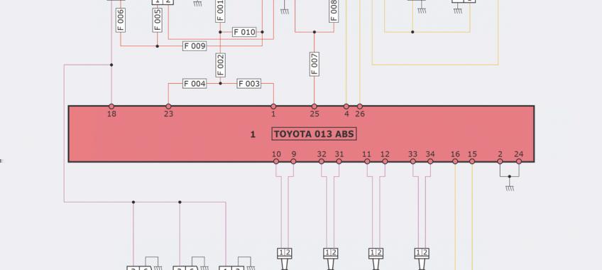 Toyota Corolla E12, hatchback data aktualizacji: 2014.10.24 Dzięki uprzejmości firmy TEXA POLAND Sp. z o.o. publikujemy kolejny schemat.