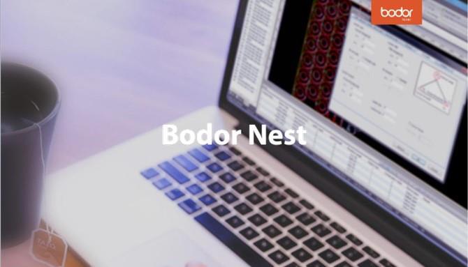 Bodor Nest wspiera import różnych grafik, automatycznie generuje kod