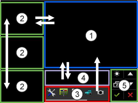 Podstawy obsługi Wyłączanie terminalu 5 Ustawienie Gdzie? Zastosowanie USB. Licencja "ISOBUS-TC" jest aktywowana. 1. Włącz terminal. 2. - W menu wyboru [ 26] otwórz aplikację ISOBUS-TC. 3.