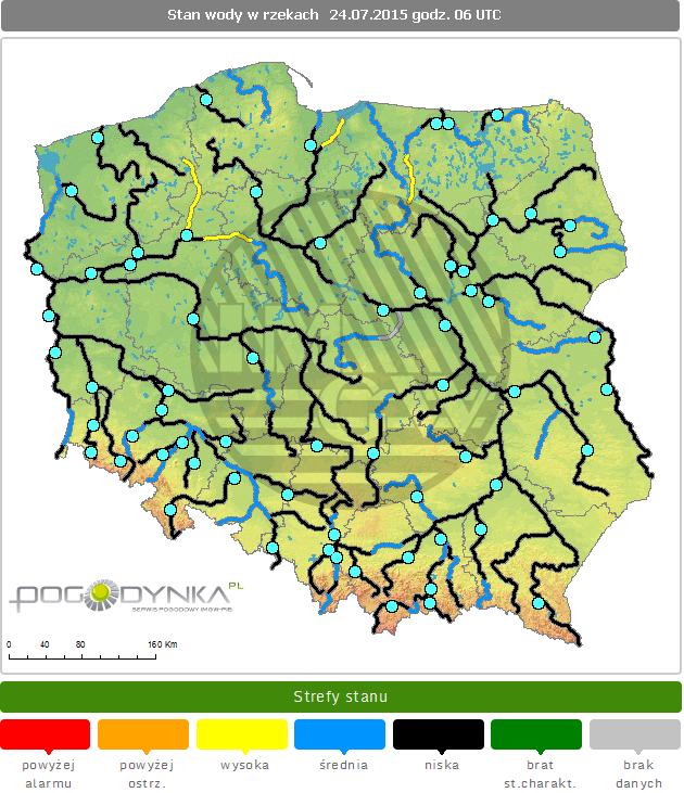 INFORMACJE HYDROLOGICZNO -