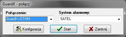SATEL ETHM-1 Plus 21 7 Zdalne programowanie i obsługa centrali przez sieć Ethernet Moduł musi posiadać stały adres publiczny, jeżeli ma być możliwe nawiązanie komunikacji z centralą alarmową spoza