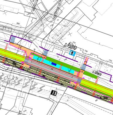 Przystanek na os. Polanka wariant 1 Wariant 1 kompleksowa modernizacja istniejącego przystanku na os. Polanka w zakresie: nawierzchni (dł.
