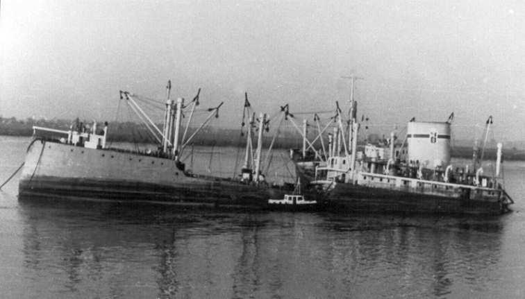 Wydobyty w 1954 pływał pod polską