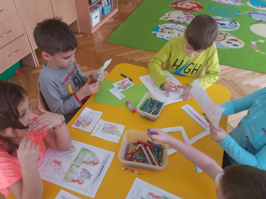 Tego dnia dzieci zapoznały się i wyjaśniły znaczenie pojęć samotność,