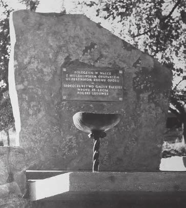Stanisław Baziak Historia budowy pomnika w Zagorzynie Obywatele Zagorzyna Jan Turek, Józef Wnęk, Władysław Myjak, Antoni Myjak i Piotr Turek byli inicjatorami budowy pomnika w Zagorzynie,