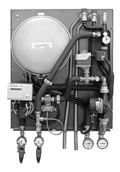 Węzeł cieplny jednofunkcyjny dla c.o. 50 kw LogoMini H26 PD 50 kw Jednofunkcyjny węzeł cieplny c.o. do bezpośredniego przyłączenia do wysokoparametrowej sieci cieplnej, automatyka dwupołożeniowa (regulator włącz/wyłącz z programatorem dobowo tygodniowym).