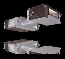 GUG PZ-01RC GUG-Connection Urządzenia kanałowe do zabudowy Lossnay z modułami wymiennika ciepła GUG do regulacji powietrza nawiewanego Zalety Świeże powietrze uzdatniane jest dodatkowo w module