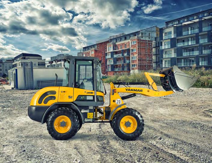 DOSTOSOWANA DO TWOICH POTRZEB 10 Aby dostarczać koparki kołowe dostosowane do konkretnych prac, firma Yanmar oferuje liczne pakiety wyposażenia oraz elementy dodatkowe.