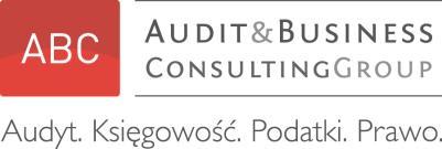 ABC Tax Sp. z o.o. ABC Transfer Pricing Sp. z o.o. Sp. k. ABC Audit Sp. z o.o. ABC Accounting Sp. z o.o. Śron & Łakomecki Kancelaria Prawnicza s.c. Siedziba: ul.