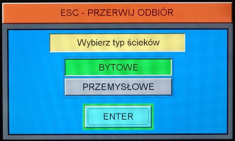 W przypadku braku numeru identyfikatora w bazie sterownika wyświetlany jest komunikat DOSTAWCA NIEZNANY i odbiór zostaje przerwany.