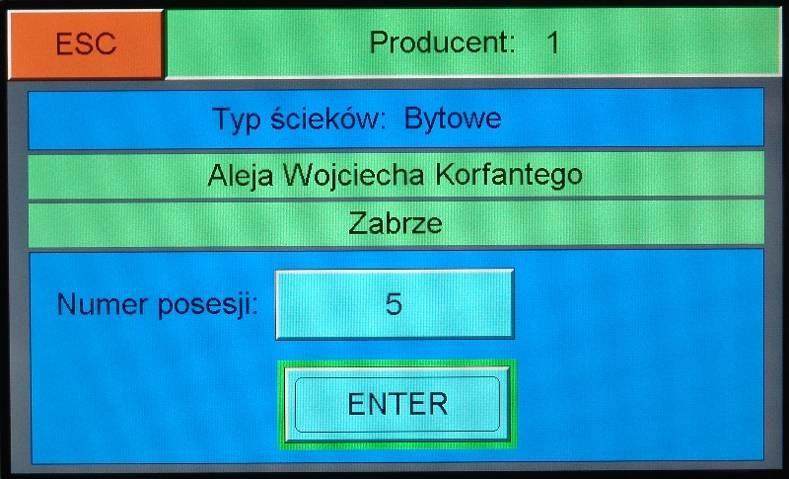 Wpisanie kolejnej litery powoduje zawężenie listy do tych ulic, których nazwy zaczynają się tak jak wprowadzony ciąg znaków.