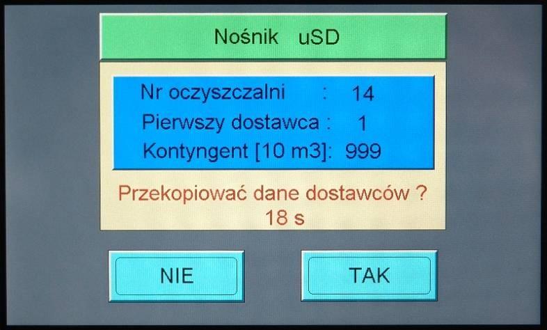 Kartę tą okresowo należy wyciągać ze sterownika i odczytywać poprzez odpowiedni czytnik USB w komputerze biurowym za pomocą programu SODA.