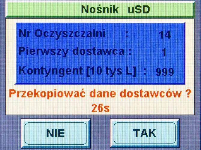 4. Odczekać kilkanaście / kilkadziesiąt sekund aż wskazanie uspokoi się 5. Dotknąć przycisk 'Pomiar D' co spowoduje przepisanie pomiaru surowego do 'Pomiar Dolny' 6.