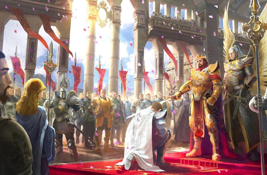 W Skrócie Święte Imperium to państwo teokratyczne chronione przez średniowiecznych rycerzy i mnichów.