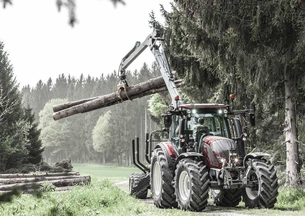 WSZECHSTRONNY. ŻADNYCH KOMPROMISÓW. Ciągniki nowej serii N oferują niezrównaną wszechstronność.