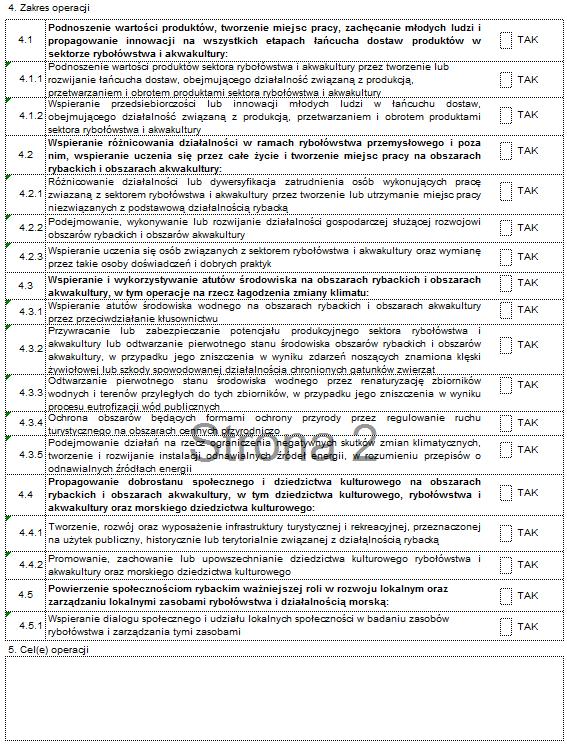 Wniosek o dofinansowanie - sekcja B.IV Cel operacji Nie należy przepisywać celów LSR! Nie należy wymieniać zakresu rzeczowego!