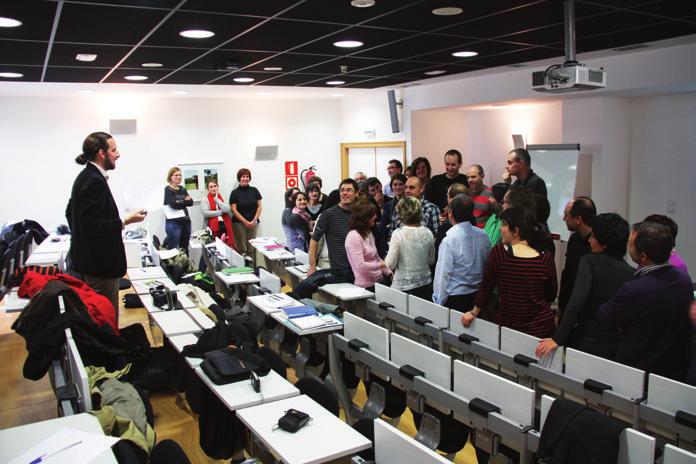 Spotkanie zorganizowało spotkanie Towarzystwo Nauk Aranzadi, we współpracy z siecią baskijskich szkół, Ikastolen Elkartean.