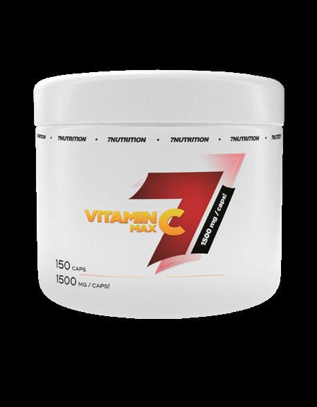 KATALOG PRODUKTÓW VITAMIN C MAX 150 CAPS VITAMIN C MAX 1500 mg farmaceutycznie czystej witaminy C w jednej kapsułce. Vitamin C MAX to największe stężenie witaminy C w kapsułkach na rynku.
