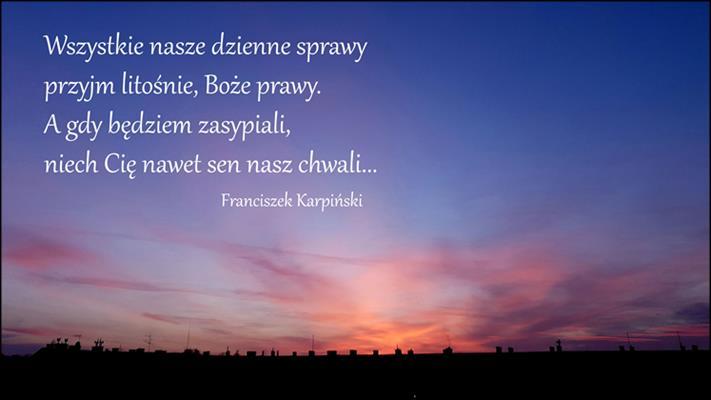 Kościoła za matkę. (św.