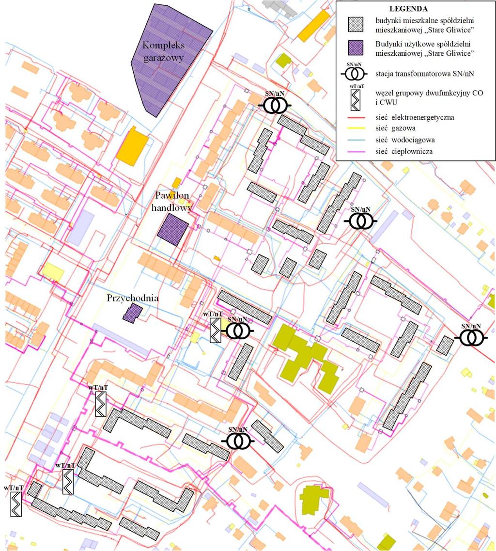 PLN Zmiana taryf G na taryfę B 2,1 GWh 81 kwh/m 2 po