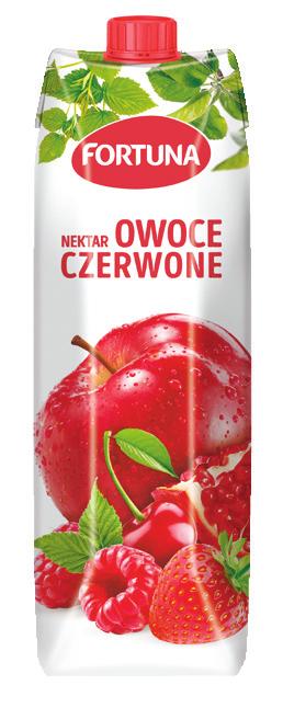 południowe FORTUNA NAPOJE SMAKI LEKKIE 1L - guava -