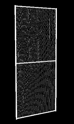 PANELE SIATKOWE (siatka 50x30 mm) UCHWYTY Nr art. Wysokość (mm) Szerokość (mm) Nr art.