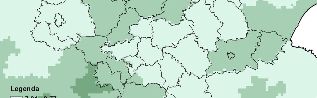 przestrzenny rozkład ładunków