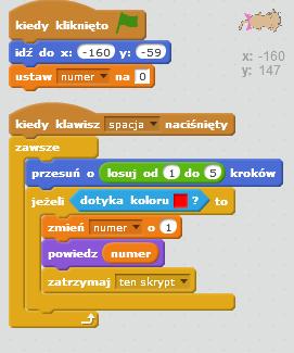 WYŚCIGI KOCIĄT - SKRYPTY Skrypty kociąt Na czym polega ten skrypt? Na początku musi powstać zmienna numer.