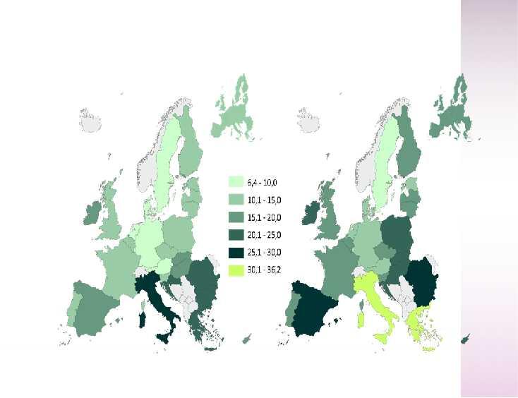 15,3 Unia Europejsk Polska 6,3 Polska 6,7 14,6 16,7 12,6 20,5