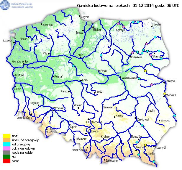 PIB Stan wody na głównych