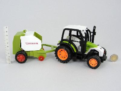 207363 9,60 zł 2,27 36/72 Traktor z maszyną rolniczą,