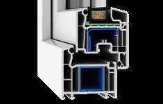 Okna DPP-70 Klasyczne rowiązanie Ciepło i niskie straty energii Bogate wyposażenie Sprawdzone rozwiązanie, gwarantujące dobrą termikę i pełną funkcjonalność.