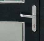 Wyposażenie standardowe Wyposażenie drzwi wsadowych gwarantuje