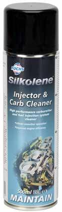 Injector & Carb Cleaner Wyselekcjonowana mieszanka rozpuszczalników przeznaczona do usuwania gumy i żywic powstających w gaźnikach, systemach wtryskowych oraz systemach automatycznego ssania, pozwala