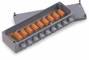 CZUJNIKI TENSOMETRYCZNE AKCESORIA MONTAŻOWE ELEKTRONIKA WAGOWA PUSZKI ŁĄCZENIOWE (SUMATORY) PUSZKI ŁĄCZENIOWE UKŁADY SCALONE (SAM UKŁAD, BEZ OBUDOWY) Ref.