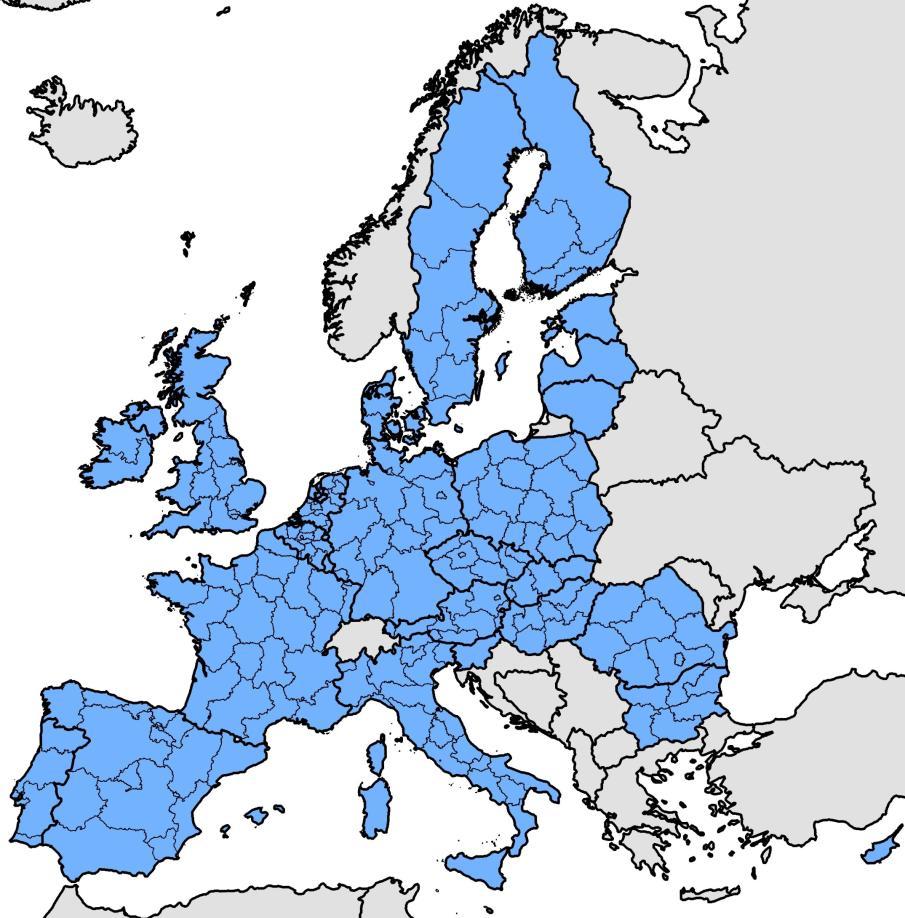 Czynniki rozwoju regionów UE Cel analizy: identyfikacja czynników rozwoju
